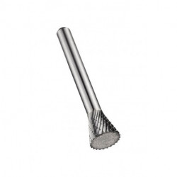 Fraise sur tige D.12.7mm Kopf-L.12.7mm HM Brut DORMER