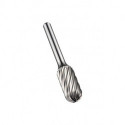 Fraise sur tige D.6.3mm Kopf-L.12.7mm HM Brut DORMER