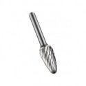 Fraise sur tige D.12.7mm HM Brut DORMER