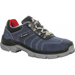 Chaussure de sécurité Arco T. 41 bleu cuir velours perforé S1 SRC ESD EN ISO 20345 AIMONT