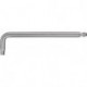 Clé mâle coudée T9 80,0 x 16,0 mm avec poignée sphérique PROMAT