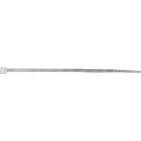 Colliers de câblage L. 203 mm l. 2,5 mm polyamide nature 100un./sachet
