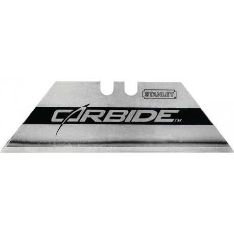 Lame trapézoïdale Carbide 19mm boîte 50 lames libre-service Stanley