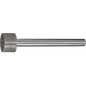 Meule sur tige diamant D12xH10mm 70 mm 6 mm D 126 Cylindres