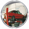 Miroir mult.D 600mm plast.bl.ac attache p.int.et ext.p.2 dir.dist.max.obs.11m