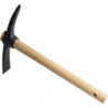 Petite pioche lame large + lame pointue forgé, avec manche court 40 cm avec trou de suspension FREUND VICTORIA