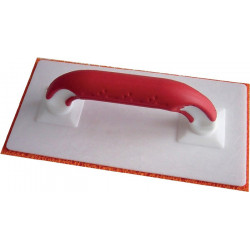Platoir à lisser manche bicomp., garn. caoutchouc éponge plastique L280xl140xS20mm