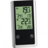 Thermomètre sans fil Joker plage de mesure extérieur -50 à 70 degrés C / intérieur 0 à 50 degrés C H152xL82xP72mm plastique TFA