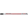 Lame de scie sauteuse Fibre Plâtre T 341 HM longueur totale 132 mm pas de dent 4,3 mm panneaux fibrociment 3 pièces