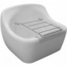 Evier utilitaire Duoro 445x340mm blanc