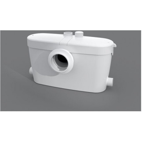 Système de levage SaniAccess 3 pour raccordement aux WC, WC, douche, bidet et SFA blanc