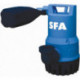 Pompe submersible SANISUB-400 transportable, pour drainage d'urgence SFA
