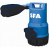 Pompe submersible SANISUB-400 transportable, pour drainage d'urgence SFA