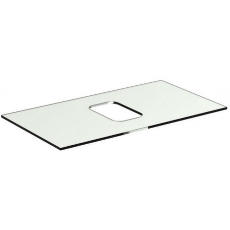 Console en verre TONIC II 800 mm pour coque symétrique IDEAL STANDARD