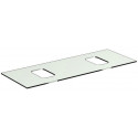 Console en verre TONIC II 1200 mm pour 2 plateaux symétrique IDEAL STANDARD