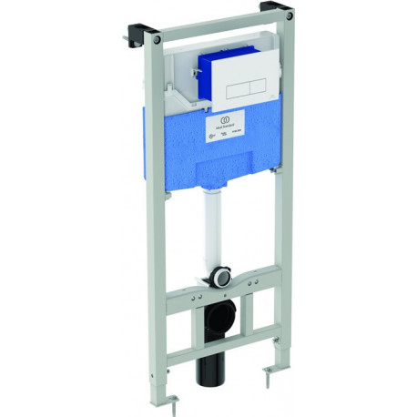 Pack élément prémur WC PROSYS avec plaque de déclenchement OLEAS M2 blanc IDEAL STANDARD