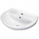 Lavabo Geberit PARIS 550x430mm avec trou pour robinet et trop-plein we
