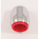 Poignée ALPHA Index chrome rouge IDEAL STANDARD