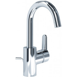 Mitigeur lavabo CONNECT BLUE avec bec haut chromé IDEAL STANDARD