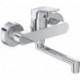 Mitigeur lavabo mural CERAFLEX DN 15, saillie 160 mm chromé IDEAL STANDARD