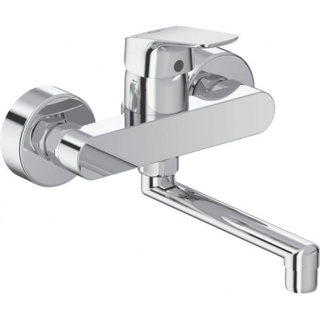 Mitigeur lavabo mural CERAFLEX DN 15, saillie 160 mm chromé IDEAL STANDARD