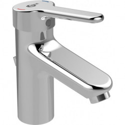 Mitigeur lavabo CERAPLUS 2 avec bonde en métal chromé IDEAL STANDARD