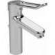 Mitigeur lavabo CERAPLUS 2 Grande avec manette étrier et bonde en métal chromé IDEAL STANDARD