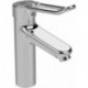 Mitigeur lavabo CERAPLUS 2 Grande avec manette à boucle, sans garniture de vidage chromée IDEAL STANDARD