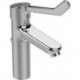 Mitigeur lavabo CERAPLUS 2 Grande avec manette clinique et bonde en métal chromé IDEAL STANDARD