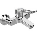 Mitigeur lavabo mural CERAPLUS 2 avec support levier chromé IDEAL STANDARD