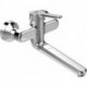 Mitigeur lavabo mural CERAPLUS 2 AP, bec 200 mm chromé IDEAL STANDARD