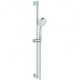 Set de douche IDEALRAIN EVO m 3-F-Handbraus. Diamond 115mm 60cm chromé 