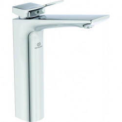 Robinet de lavabo CHECK, saillie 150 mm, chromé avec vidage et base allongée IDEAL STANDARD