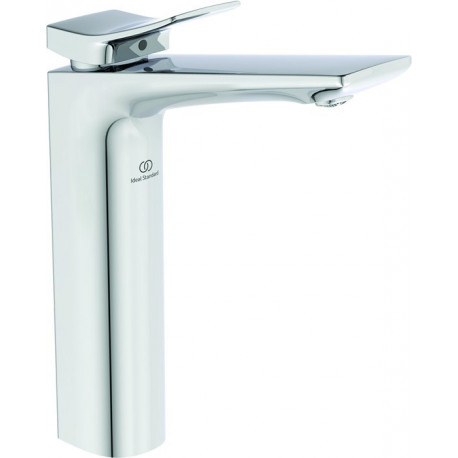 Robinet de lavabo CHECK, saillie 150 mm, chromé avec vidage et base allongée IDEAL STANDARD