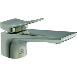 Mitigeur lavabo CHECK projection 132 mm argent Storm sans vidage IDEAL STANDARD