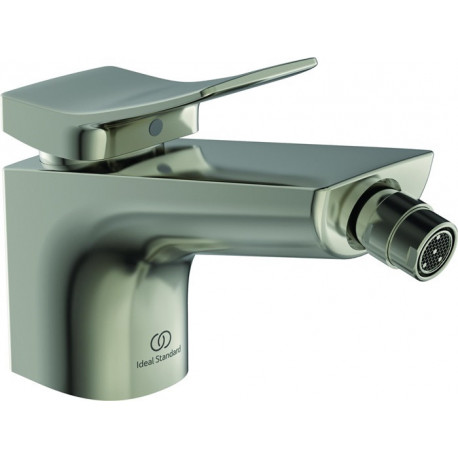 Mitigeur de bidet CHECK projection 133 mm argent Storm avec vidage IDEAL STANDARD