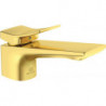 Mitigeur lavabo CHECK projection 132 mm or brossé sans vidage IDEAL STANDARD