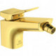 Mitigeur bidet CHECK projection 133 mm or brossé avec vidage IDEAL STANDARD