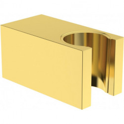 Support de douche IDS IDEALRAIN carré brossé gold