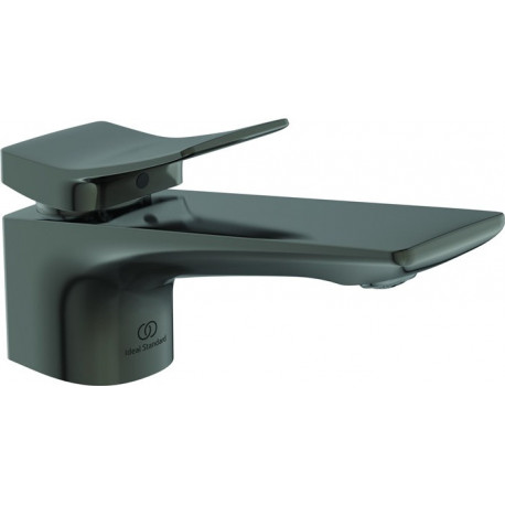 Mitigeur lavabo CHECK projection 132 mm gris magnétique avec vidage IDEAL STANDARD