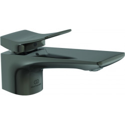 Mitigeur lavabo CHECK projection 132 mm gris magnétique sans vidage IDEAL STANDARD