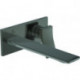 Mitigeur lavabo mural CHECK projection 225 mm gris magnétique avec rosace carrée, kit 2 IDEAL STANDARD