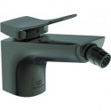 Mitigeur bidet CHECK projection 133 mm gris magnétique avec vidage IDEAL STANDARD