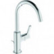 Mitigeur lavabo JOY projection 169 mm chromé avec bec haut, avec vidage IDEAL STANDARD