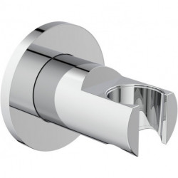 Support de douche IDS IDEALRAIN rond chromé