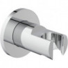 Support de douche IDS IDEALRAIN rond chromé