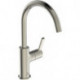 Mitigeur lavabo JOY projection 169 mm argent Storm avec bec haut, sans vidage IDEAL STANDARD