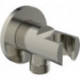 Coude de raccordement mural IDEALRAIN avec support de douche rond silver storm IDEAL STANDARD