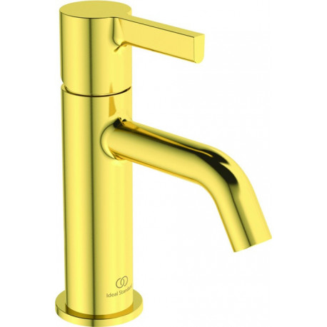 Mitigeur lavabo JOY projection 110 mm or brossé sans vidage IDEAL STANDARD