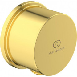 Coude de raccordement mural IDEALRAIN rond G 1/2Z or brossé IDEAL STANDARD